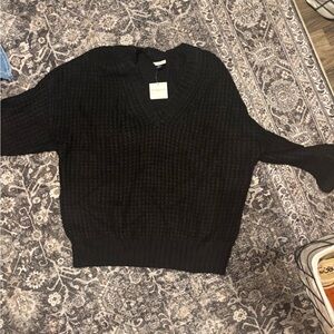 NWT Black Knit Sweater